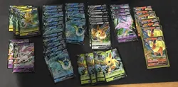 Pokemon Chinese Gem Pack Vol 2 CBB2C Eeveelution V Card Lot - Image 1