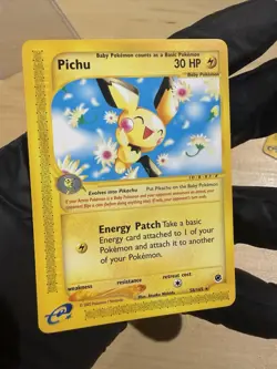 Pokemon TCG - Pichu - Expedition 58/165 - WOTC 2002 - LP - Image 2