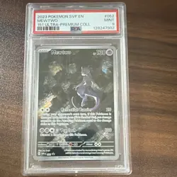 Pokemon TCG Mewtwo SVP 052 PSA 9 English Holo Promo Card 2023 - Image 1