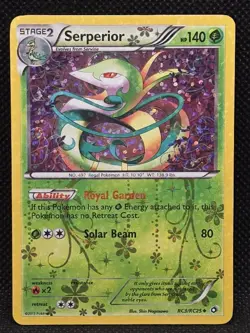 Serperior RC3/RC25 Holo Legendary Treasures: Radiant Collection 2013 Pokemon - Image 1