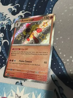 Pokemon TCG - Armarouge - Paldean Fates - Shiny Rare - 115/091 - NM - Image 3