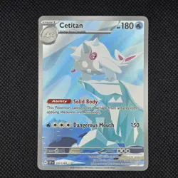 Cetitan 201/191 Illustration Rare Surging Sparks Pokemon Holo NM - Image 1