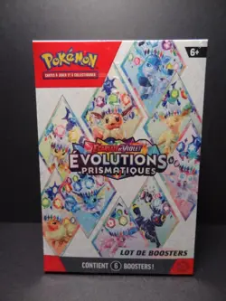 Coffret Bundle Pokemon : Evolutions Prismatiques EV8.5 - NEUF SOUS BLISTER- FR - Image 1
