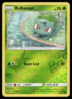 BULBASAUR 1/73 COMMON SHINING LEGENDS POKEMON - Image 1