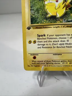 Pikachu 60/64 Jungle 1st edition pokemon - Image 5