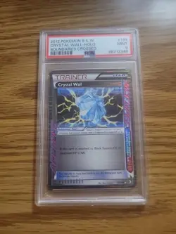 Pokemon Black & White Boundaries Crossed Holo #139 Crystal Wall PSA 9 - Image 1