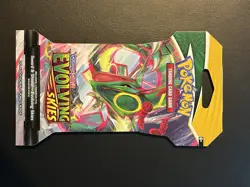 Pokemon Evolving Skies Sleeved Booster Pack sealed - 1x Rayquaza - Image 1