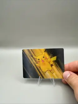 Vintage Pokemon Lenticular Pikachu Water Blast Promo PIKA-0018D DVD 1997-1998 LP - Image 1