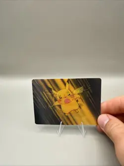 Vintage Pokemon Lenticular Pikachu Water Blast Promo PIKA-0018D DVD 1997-1998 LP - Image 2