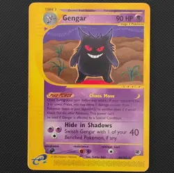 Pokemon TCG Gengar 048/165 Expedition Base Set E-Reader Rare Stage 2 90HP 2002 - Image 1