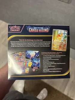 Chaos Rising Pokemon Center ETB *PLEASE SEE DESCRIPTION* TEAR ON THE BACK - Image 3