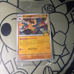 Pokemon Field Museum Fossil Exhibit Archeops Promo SEALED - Image 1
