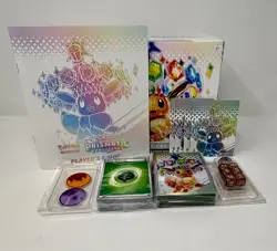 Prismatic Evolutions ETB Contents No Packs Comes With Everything Pictured - Image 1