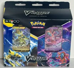 Pokemon TCG - V Battle Deck Zerora vs. Deoxys Double Deck Bundle - Sealed - Image 1