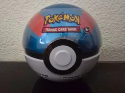 Pokemon TCG Ultra Poke Ball Tin Trading Card (B25) 3 Packs - New Factory Sealed - Image 1