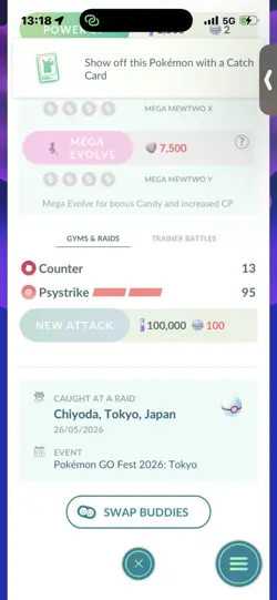 Pokemon Go Shiny Legendary Mewtwo - Image 2