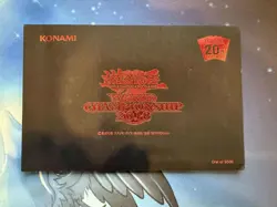 Yu-Gi-Oh! World Championship 2018 Sealed Promo Envelope - Image 1