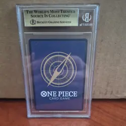 2025 ONE PIECE PROMOS ILLUSTRATION BOX VOL 2 #074 BLACK MARIA BGS 10 - Image 2