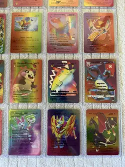 Lot Of 25 Iridescent Foil Fan Art Pokemon Cards - Image 5