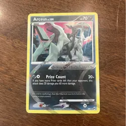 The Pokemon Company Arceus Arceus Holo Rare Card AR1 70 HP English 2009 - Image 1