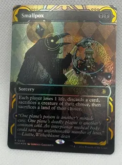 Smallpox 33 Secrets of Strixhaven: Mystical Archive Foil R NM MTG Card - Image 1