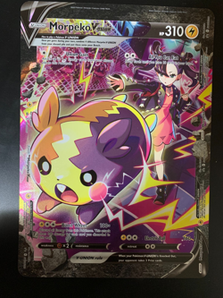 2023 Pokemon SWSH Morpeko V-Union JUMBO OVERSIZED CARD SWSH289 Ultra Rare NM - Image 1