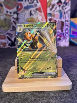 Beedrill Ex 003/086 Chaos Rising Holo Pokemon TCG Card EN NM/M - Image 1