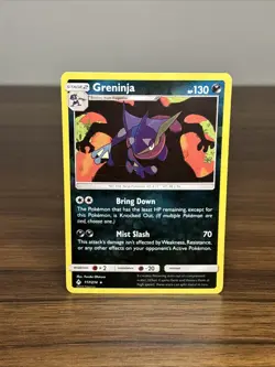 Greninja #117/214 Unbroken Bonds | Reverse Holo Rare Pokemon Card - Image 2