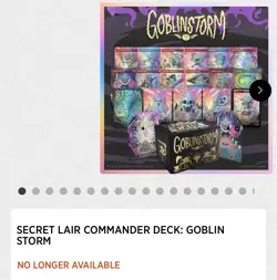 MTG Secret Lair - Commander Deck: Goblin Storm - Brand New - In Hand ✅ - Image 1