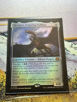 Herigast, Erupting Nullkite [Modern Horizons 3] Foil Near Mint - Image 1