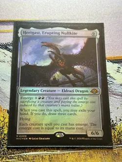 Herigast, Erupting Nullkite [Modern Horizons 3] Foil Near Mint - Image 4