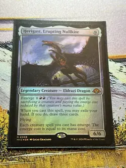 Herigast, Erupting Nullkite [Modern Horizons 3] Foil Near Mint - Image 5