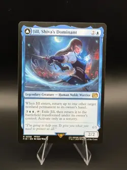 MTG Jill, Shiva's Dominant 58 Final Fantasy NM Regular - Image 1