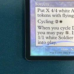 MTG FOIL Decree of Justice Scourge LP Great Condition See Pics - Image 3