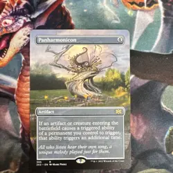 Wizards of the Coast MTG Panharmonicon Borderless Double Masters 2022 #395 Rare - Image 1