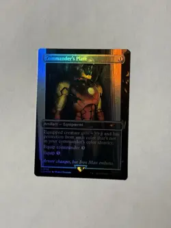Commander's Plate FOIL (SLD 1733) MTG Marvel Iron Man Secret Lair 2024 - Image 1