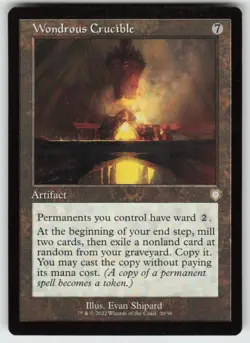 MP-01 Played Wondrous Crucible (Retro Frame) 20 Commander: The Brothers' War R - Image 1