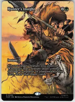 Hunter's Insight (Borderless) 35 Marvel Universe Eternal-Legal M - Image 1