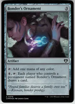 Foil Bonder's Ornament 370 Commander Masters C - Image 1
