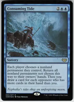Foil Consuming Tide 53 Innistrad: Crimson Vow R NM - Image 1