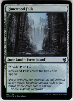 Foil Rimewood Falls 266 Kaldheim L - Image 1