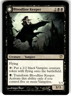 MTG Bloodline Keeper | Innistrad | NM | Rare Vampire (Lord of Lineage) - Image 1