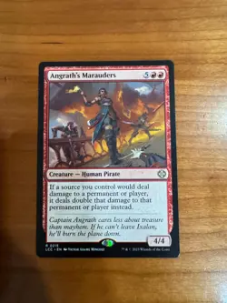 ANGRATH'S MARAUDERS 215 COMMANDER: THE LOST CAVERNS OF IXALAN MTG NM - Image 1