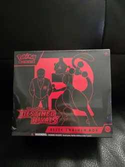 Pokemon TCG Destined Rivals Elite Trainer Box ETB - Factory Sealed - Image 1