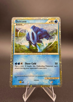 Pokemon TCG Suicune HGSS21 HGSS Promo Holo Basic 80 HP English 2010 - Image 1