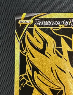 Zamazenta V - SWSH077 Sword & Shield Promo Black & Gold Pokemon NM - Image 2