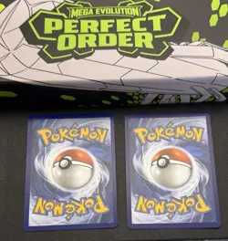 Meowth Ex - Perfect Order - Pokemon TCG - NM M - Lot Of 2 ME:03 - Image 4