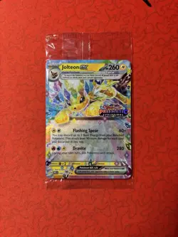 SEALED Jolteon ex 030/131 Prismatic Evolutions Promo Stamped Pokemon TCG (EN) - Image 1