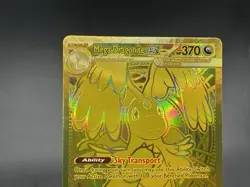 Mega Dragonite Ex 295/217 GOLD HYPER RARE POKEMON ASCENDED HEROES - Image 3