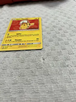 Pokemon Company Ash's Pikachu SM109 SM Promo Holo English 2017 70 HP - Image 3
